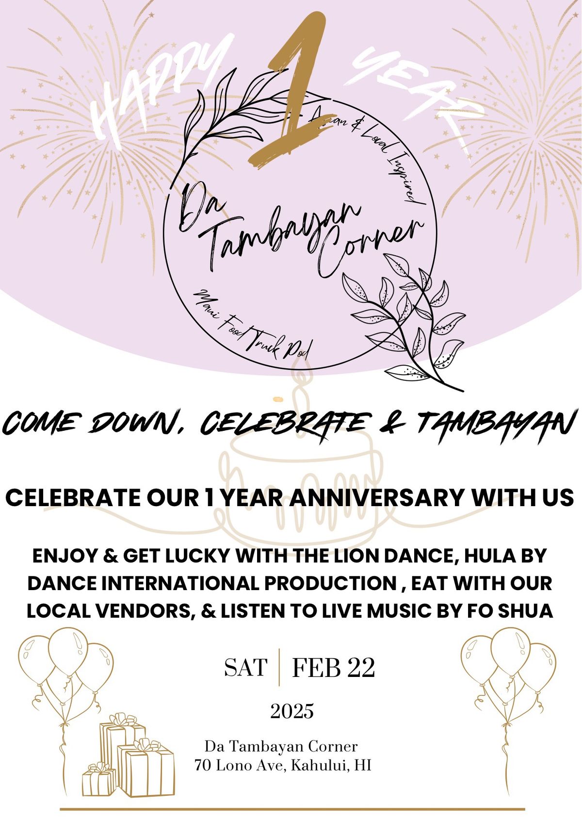 Da Tambayan Corner: 1 Year Anniversary Celebration