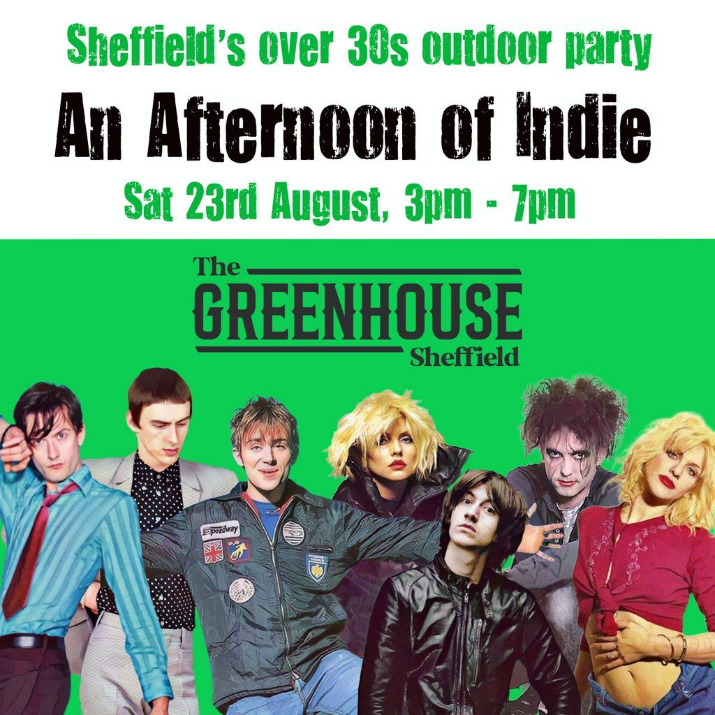 An Afternoon of Indie: SHEFFIELD - Outdoor Party (over 30s only)