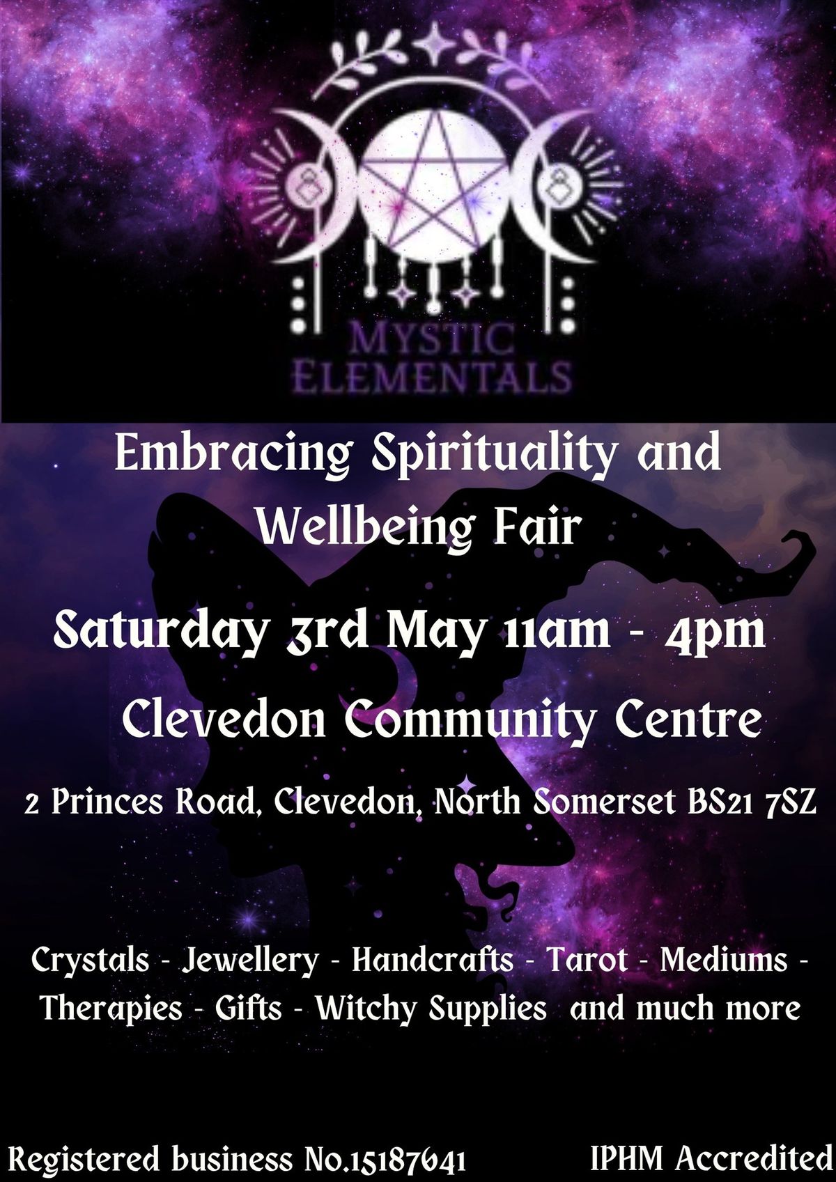 Embracing Spirituality & Wellbeing  Fair - by Mystic Elementals 