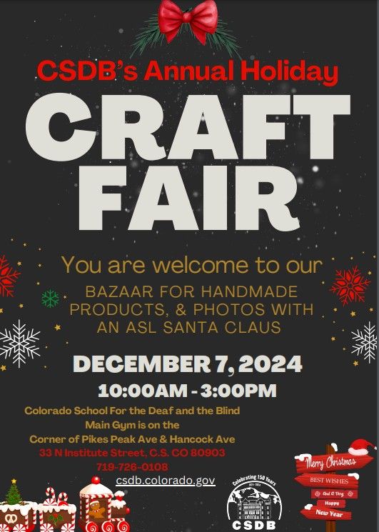 CSDB Holiday Crafts Fair