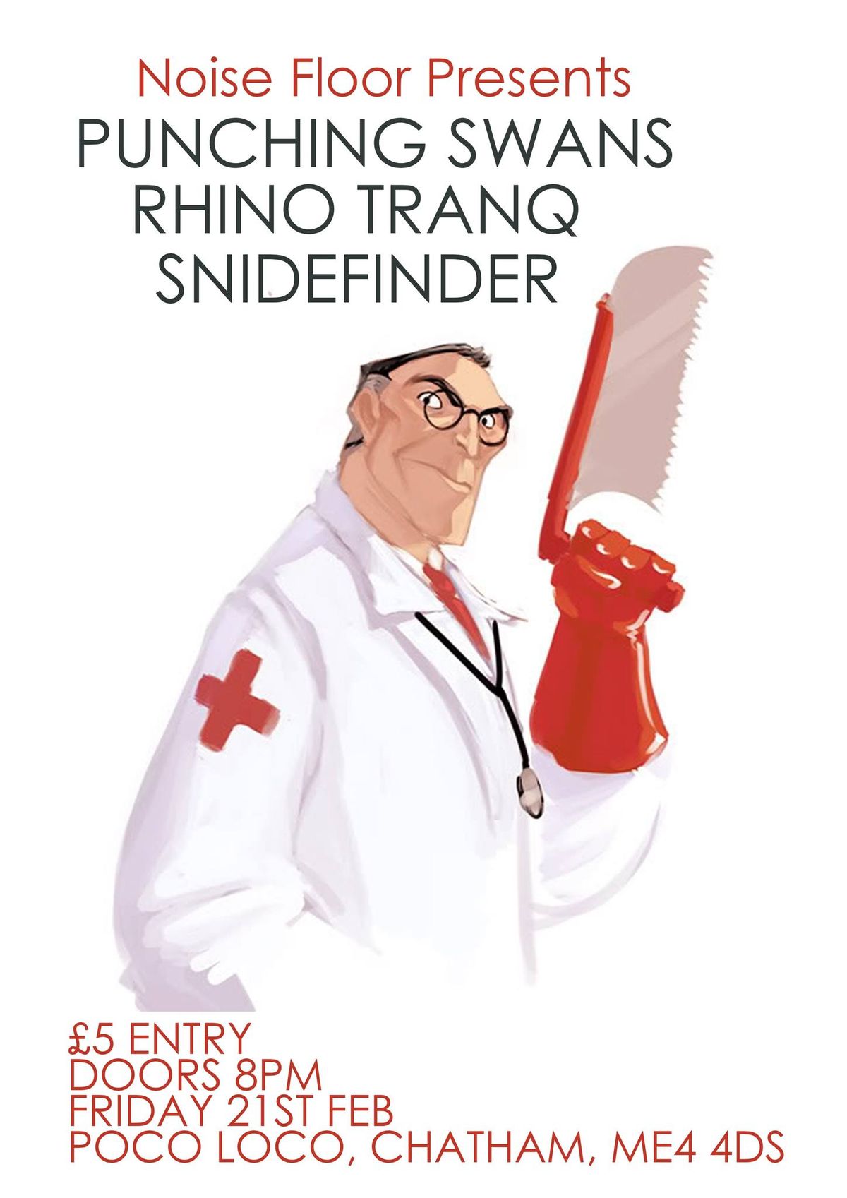 NF6: Punching Swans \/ Rhino Tranq \/ Snidefinder