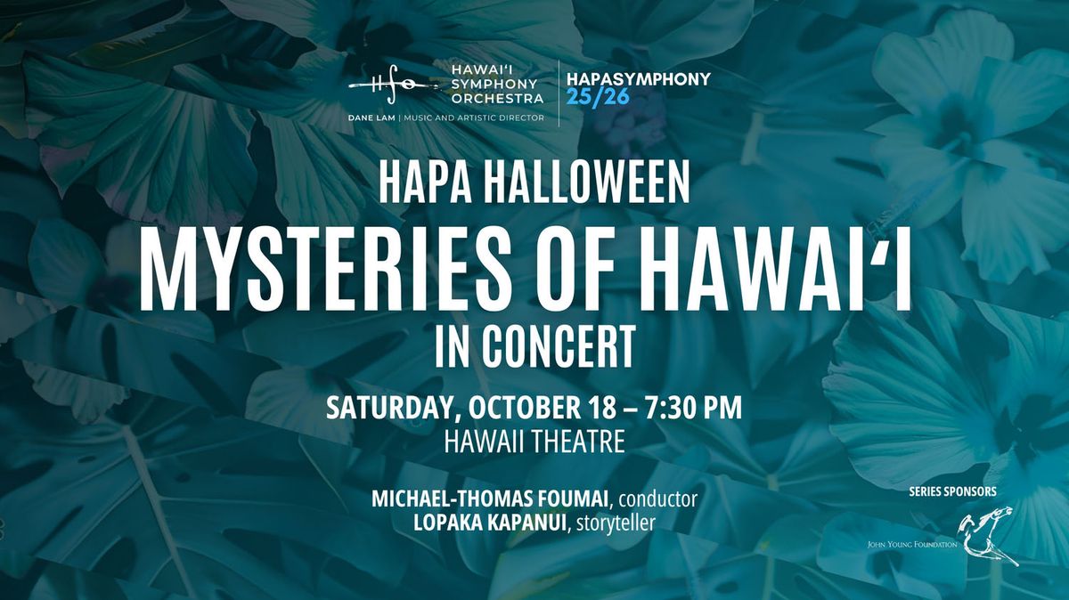 Hawaii Symphony Orchestra: Hapa Halloween