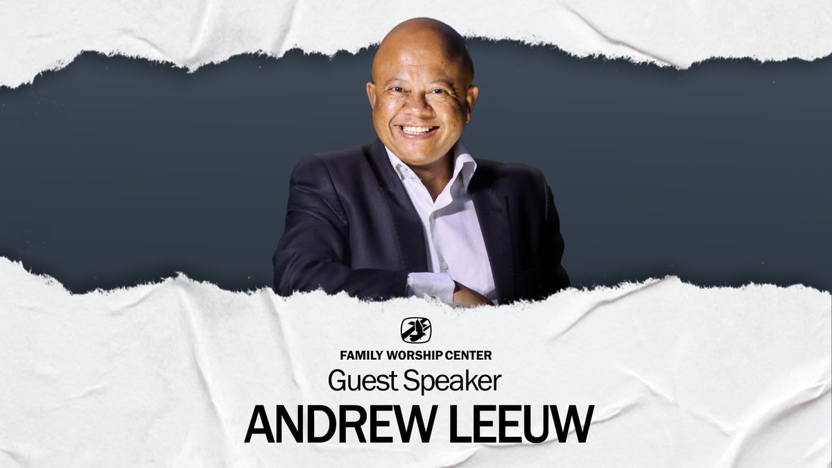 Guest Speaker Andrew Leeuw