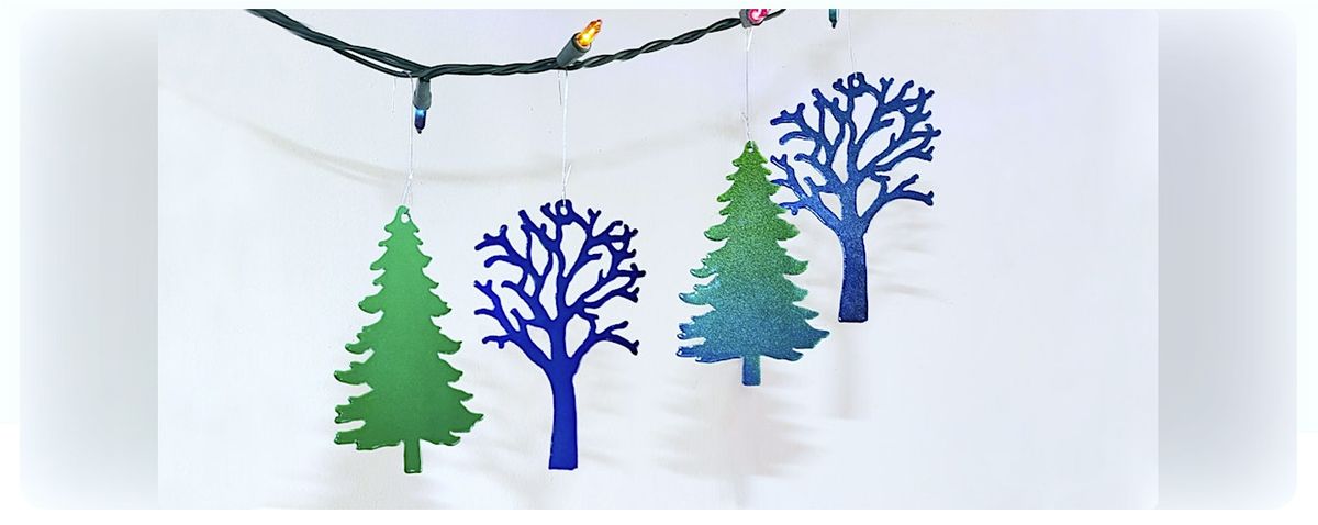 Sandblasting & Powder Coating: Holiday Tree Ornaments