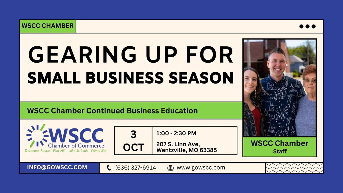 Continued Business Education: Gearing Up for Small Business Season 2024