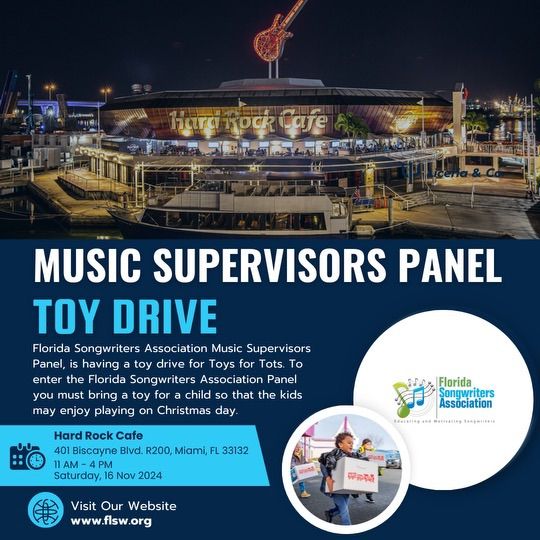 Florida Songwriters Association Music Supervisors Panel