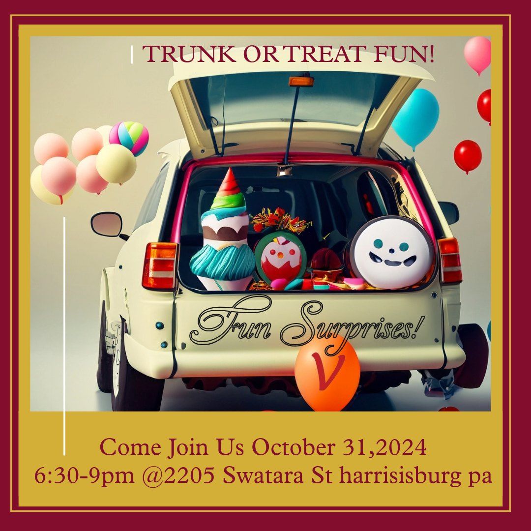 Trunk or treat 