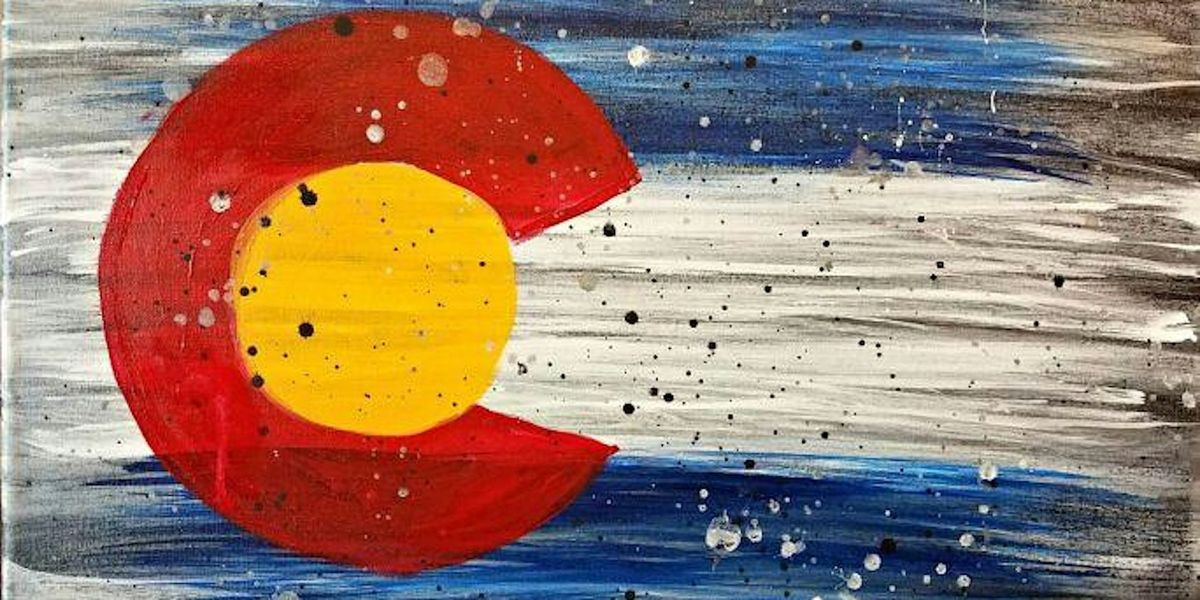 Rustic Colorado Flag Mon. September 23rd 6:30pm $35