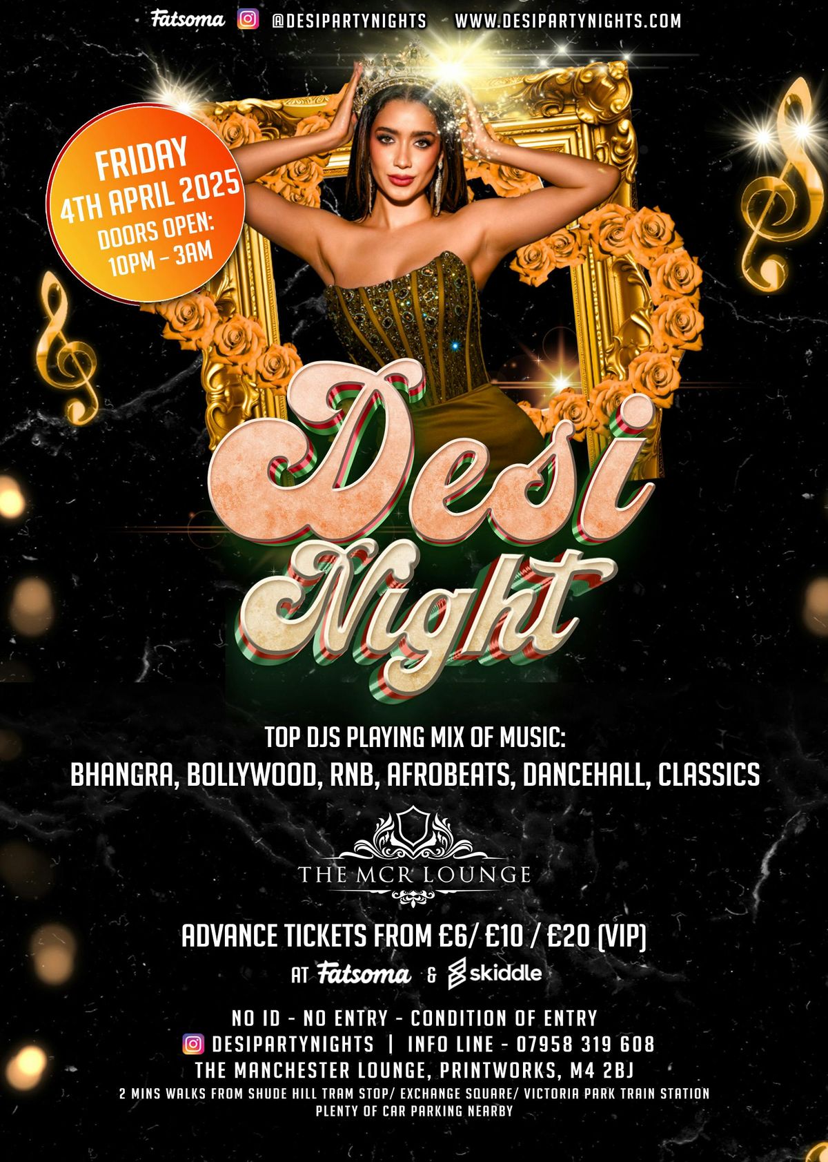 Desi Friday Night Manchester: 4th April 2025