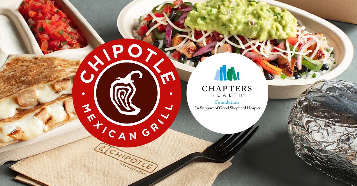 Chipotle in support of Good Shepherd Hospice