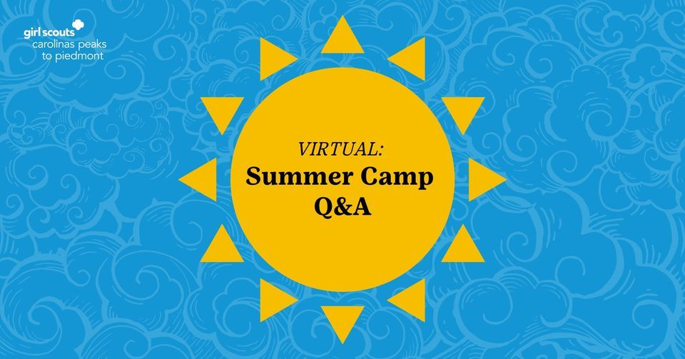VIRTUAL: Summer Camp Q&A
