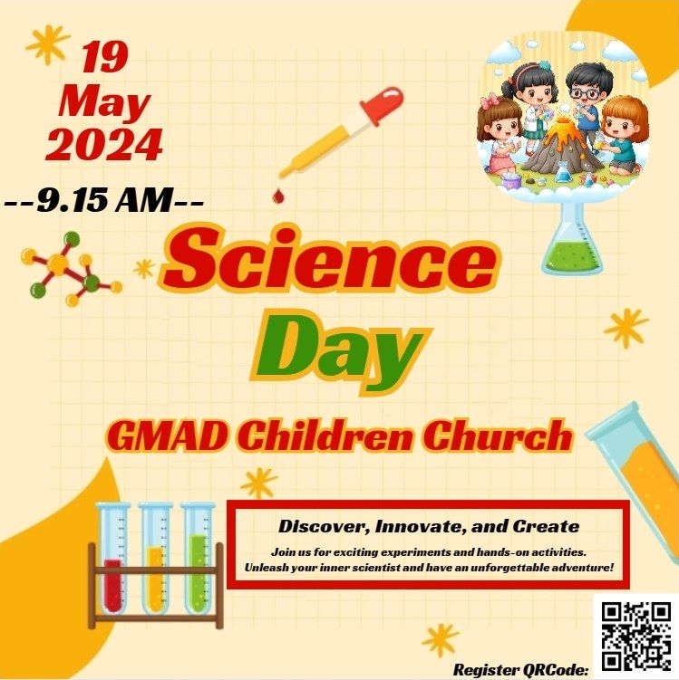 GMAD Children Church - Science Day