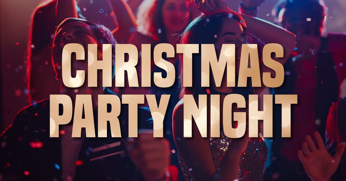 Christmas Party Night - Retro Decades Disco with live sax player 