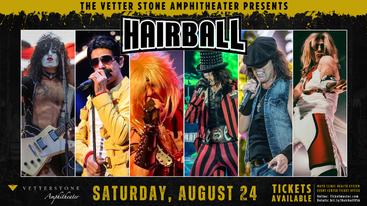 Hairball at Capital Region Amphitheater
