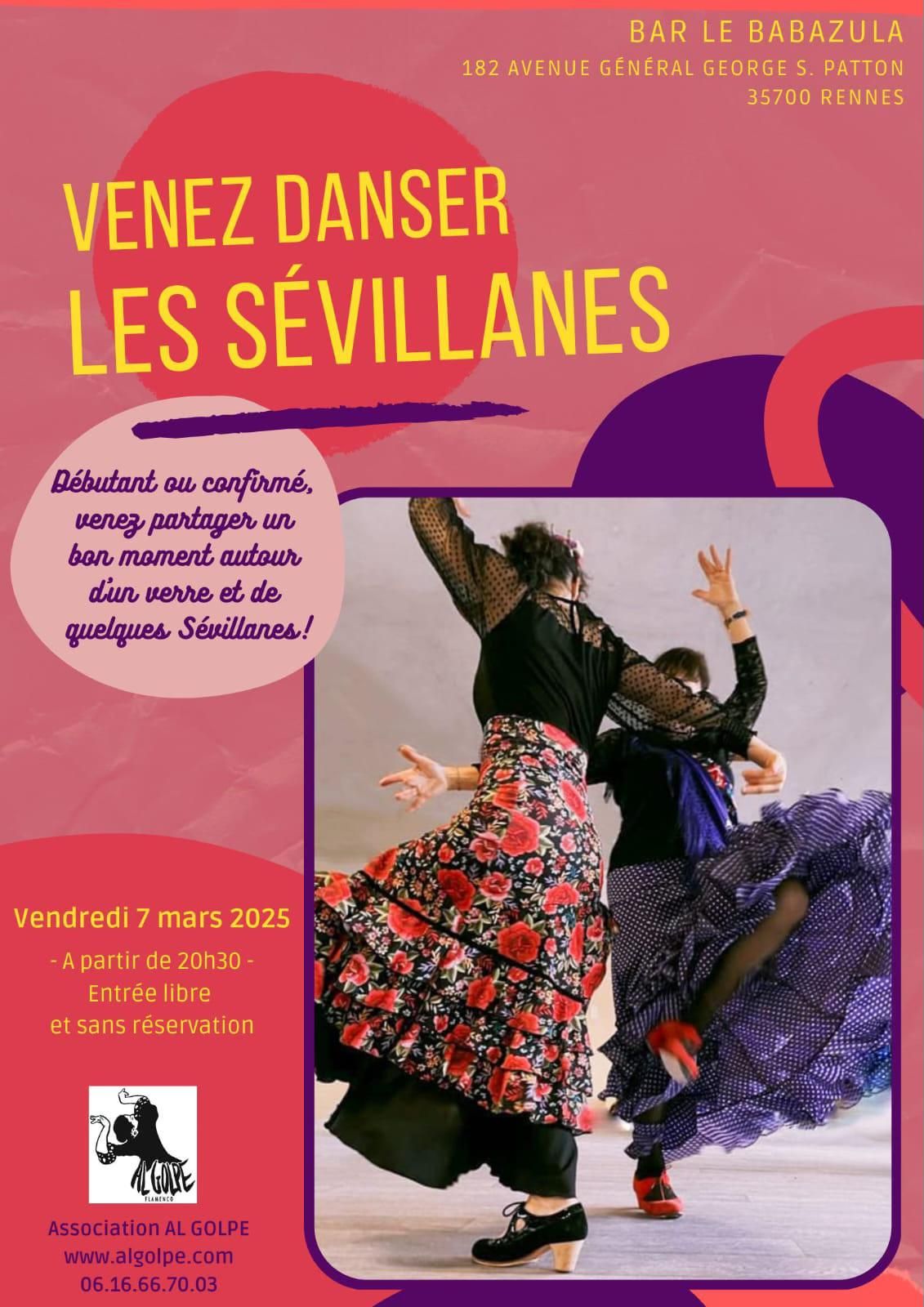 Soir\u00e9e SEVILLANES au BabaZula (Rennes)