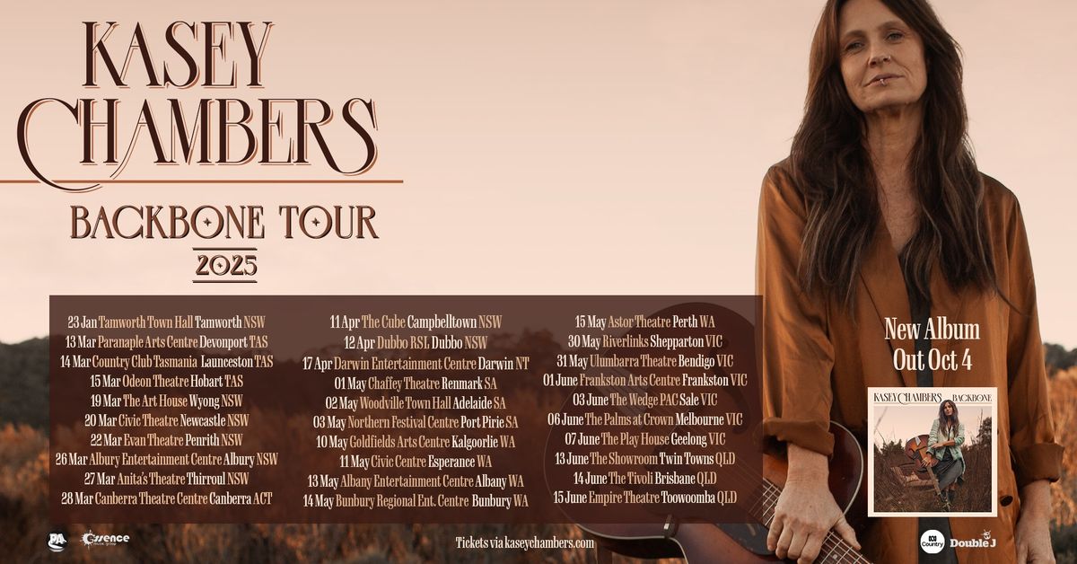 Kasey Chambers - Australian Backbone Tour 2025 | LAUNCESTON