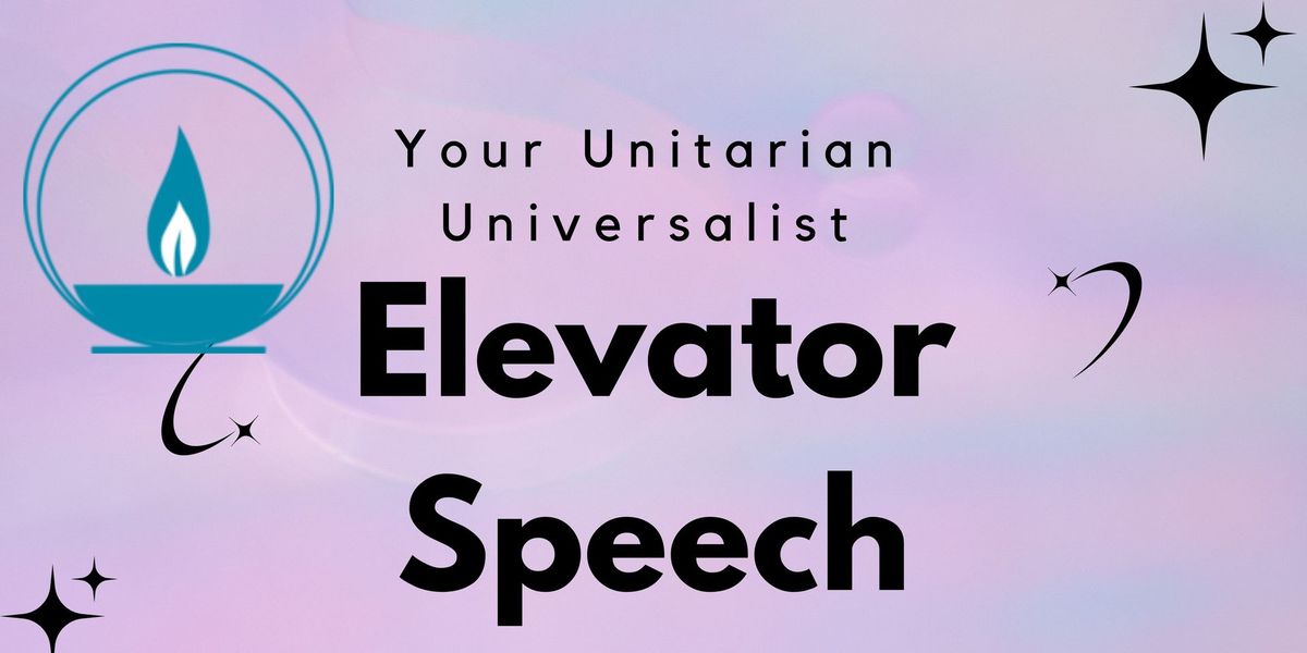 UU Elevator Speech Class