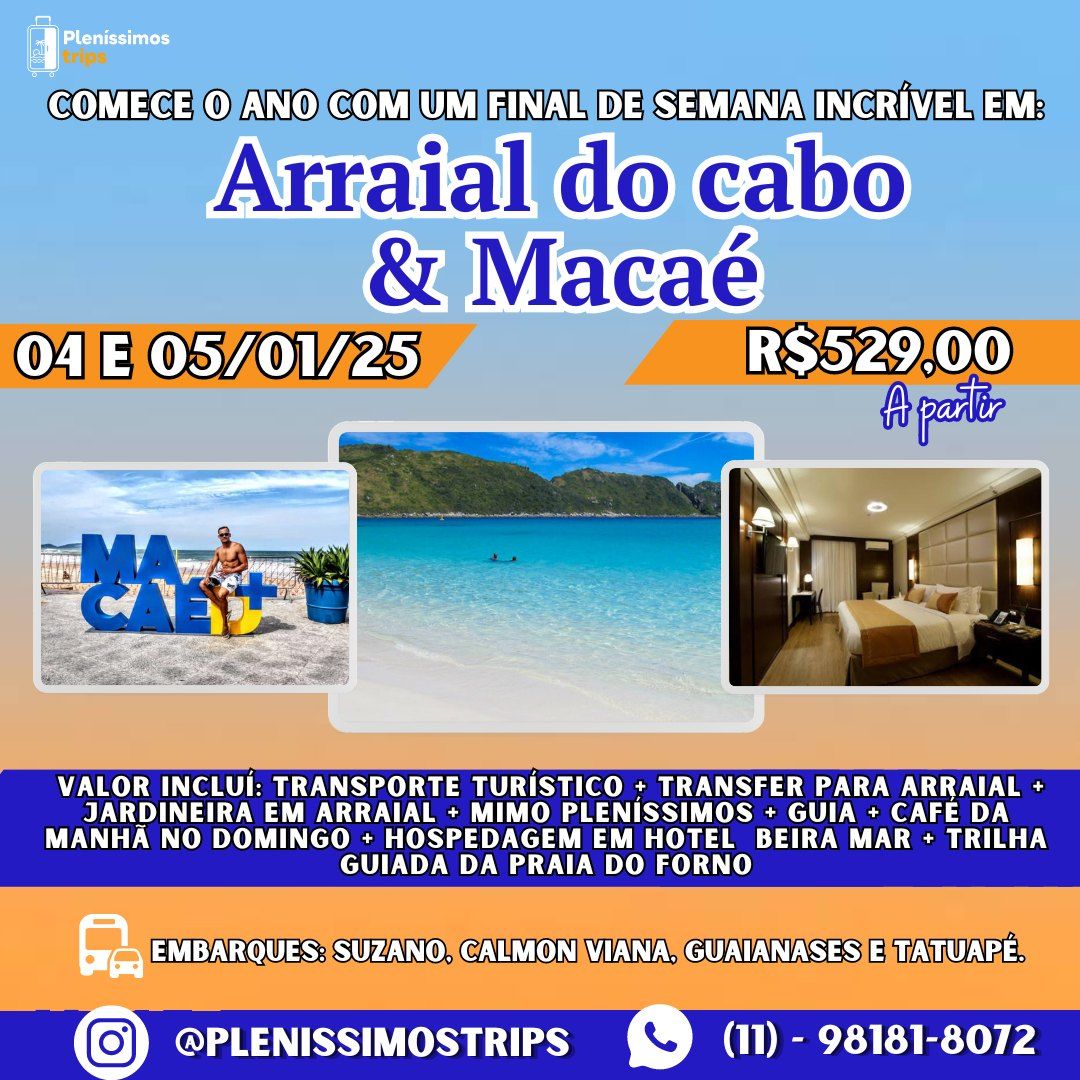  Arraial do Cabo & Maca\u00e9\/RJ