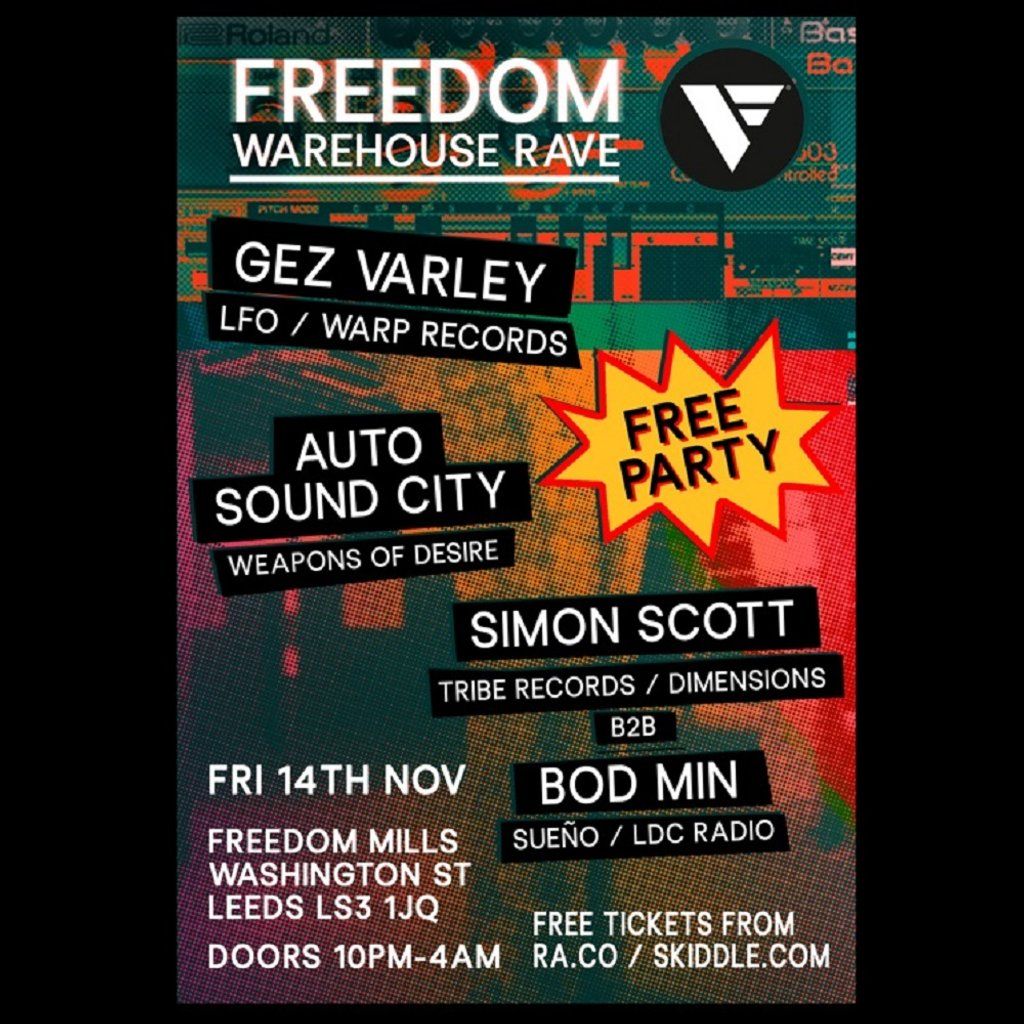 Freedom Warehouse Rave - FREE PARTY