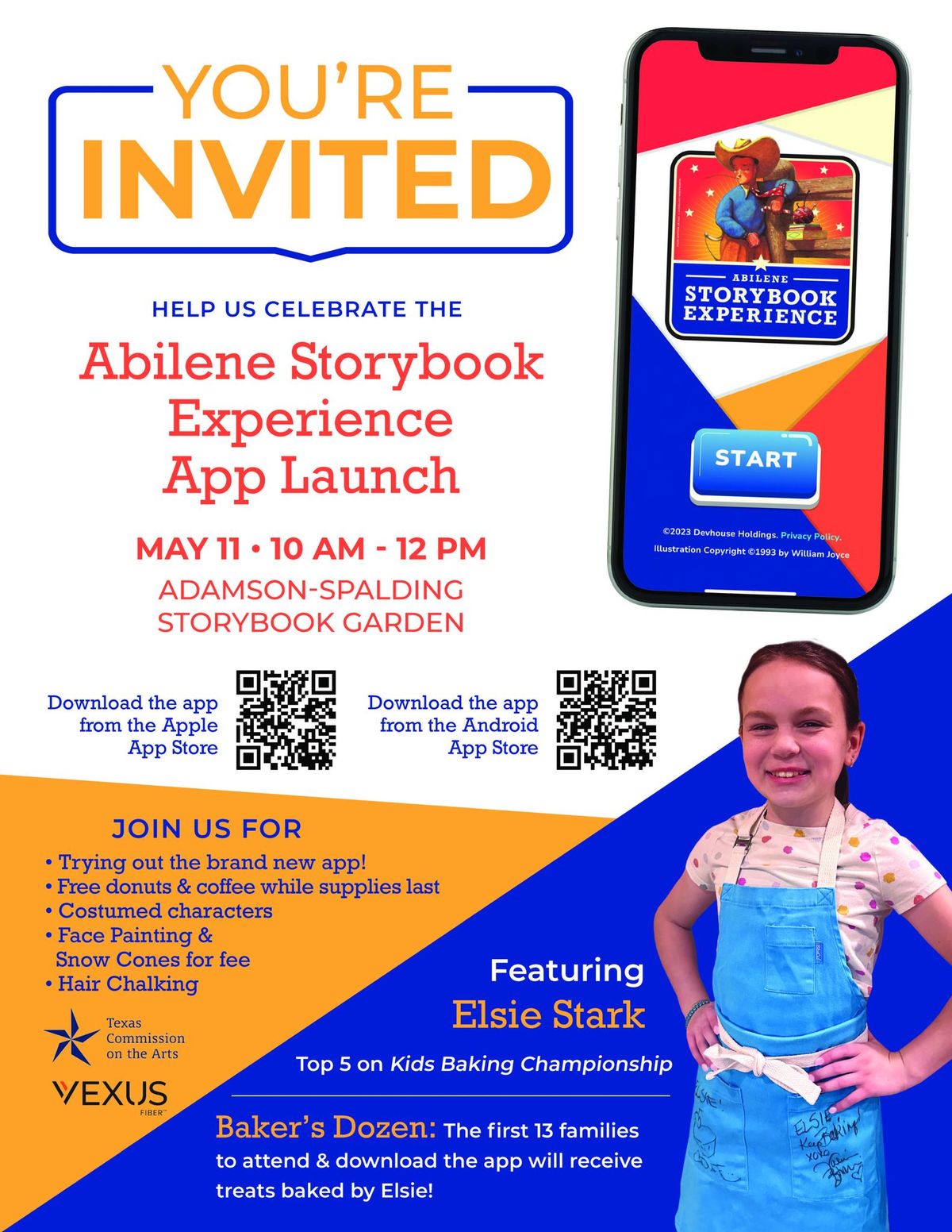 Abilene Storybook Experience App Launch Party