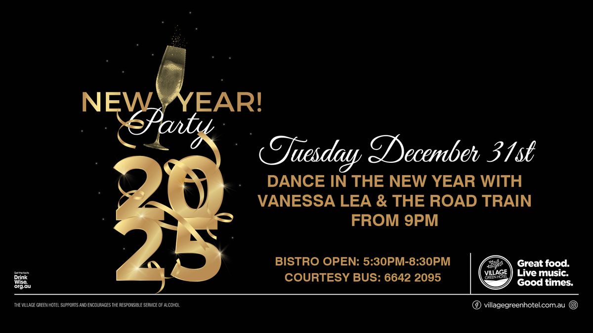 NEW YEARS EVE WITH VANESSA LEA + THE ROAD TRAIN