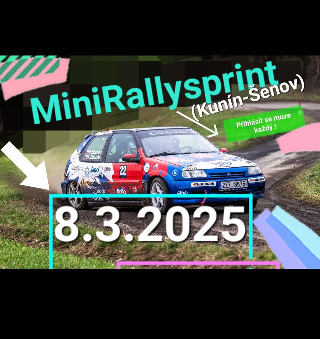 MiniRallysprint [Kun\u00edn - \u0160enov u N.J.]