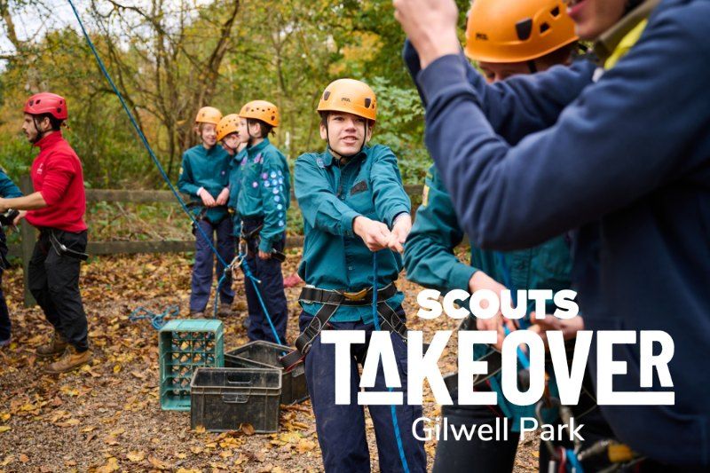 Scouts Takeover Gilwell