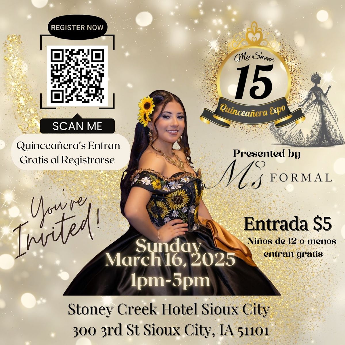 My Sweet 15 Quincea\u00f1era Expo Presented by M's Formal