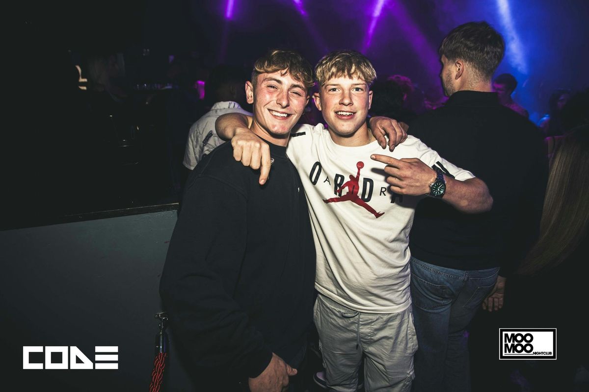 CODE Friday 22nd May At MooMoo!
