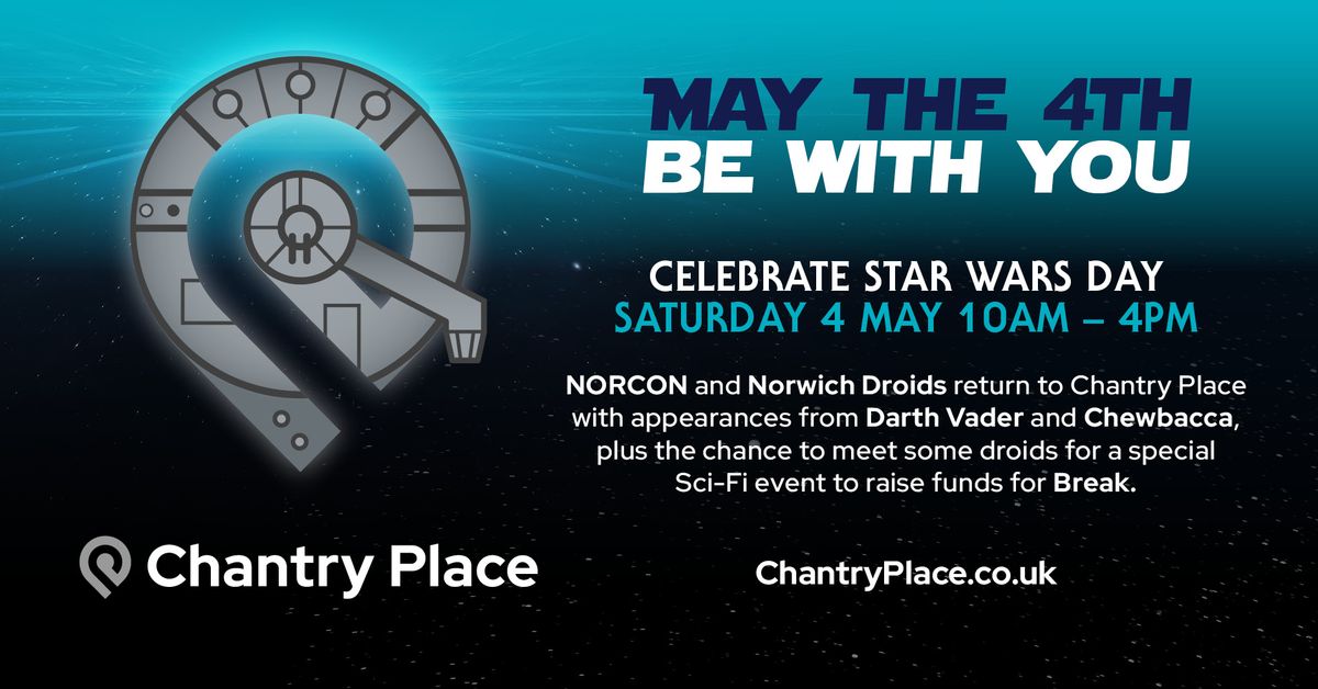 Meet Chewbacca, Darth Vader and Droids at May the 4th charity event