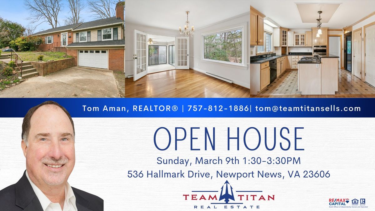  Team Titan Open House - 536 Hallmark Drive, Newport News