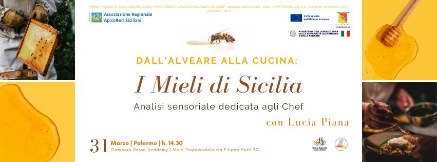 DALL'ALVEARE ALLA CUCINA: I MIELI DI SICILIA