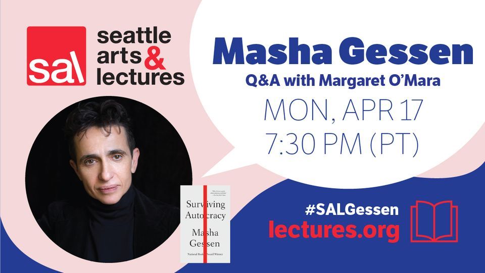 Masha Gessen: In-Person & Online