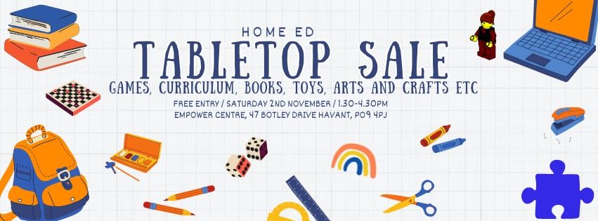 Home Ed Tabletop Sale