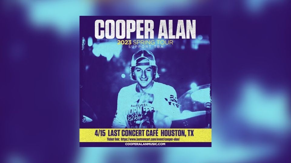 Cooper Alan + Andrew Jannakos at Last Concert Cafe | Houston, TX