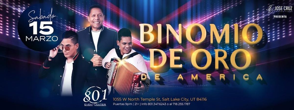 BINOMIO DE ORO EN SALT LAKE CITY UT