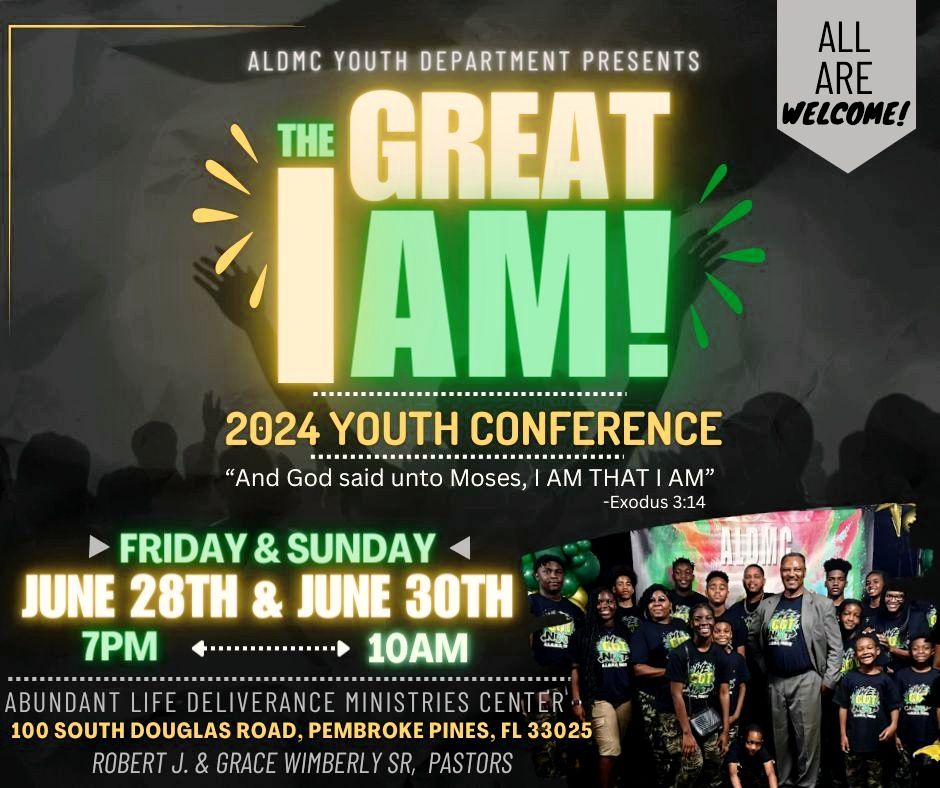 Youth Conference 2024 "The Great I Am"