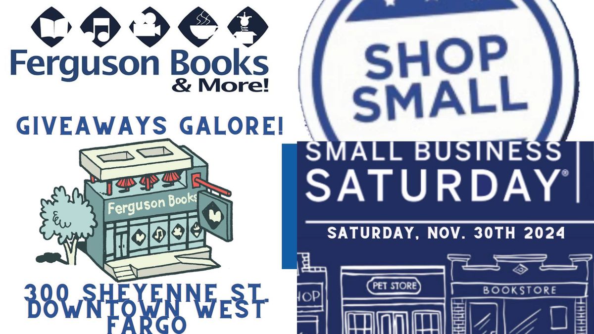 Ferguson Books Small Business Saturday 2024