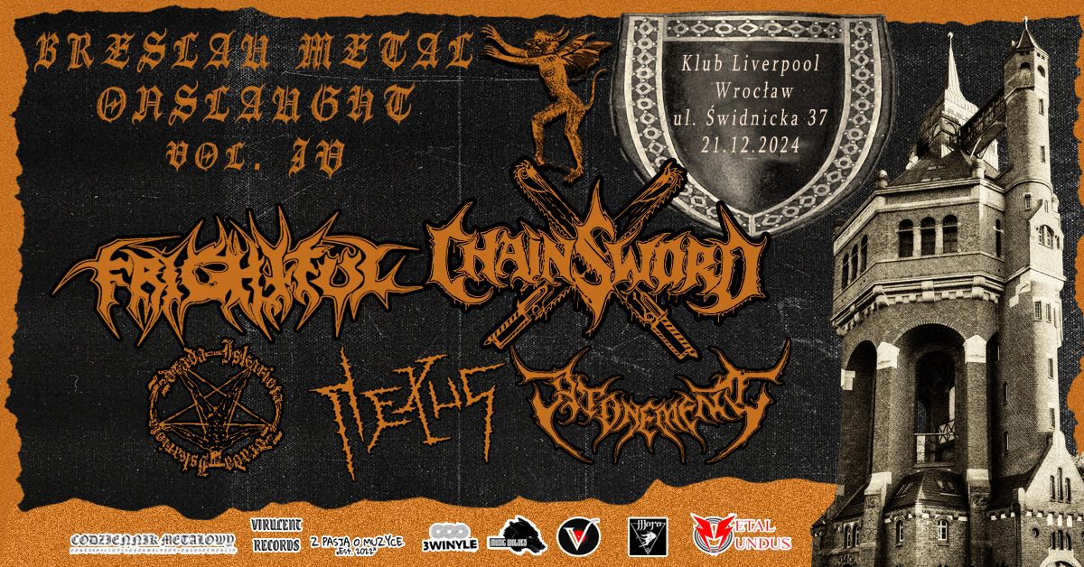 Breslau Metal Onslaught Vol.4: Chainsword | Frightful | Atonement | Nexus | Zdrada Iskariota