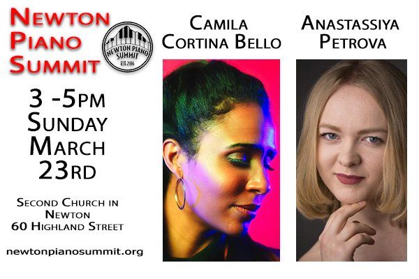 Newton Piano Summit - Anastassiya Petrova - Camila Cortina Bello