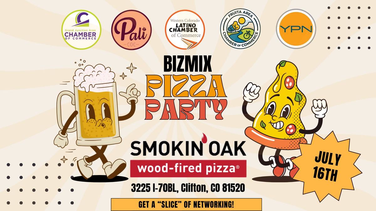 GRAND VALLEY BIZMIX at Smokin' Oak Pizza
