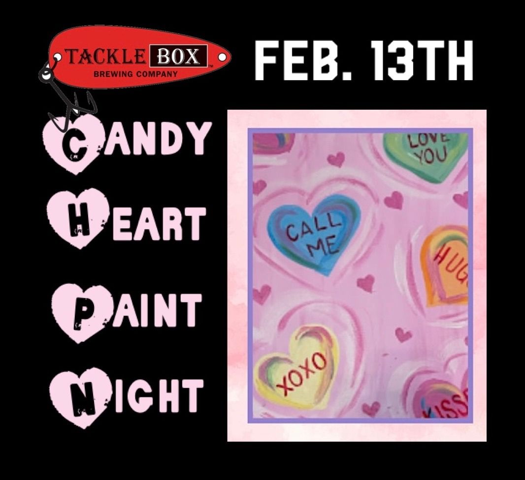 Candy Heart Paint Night