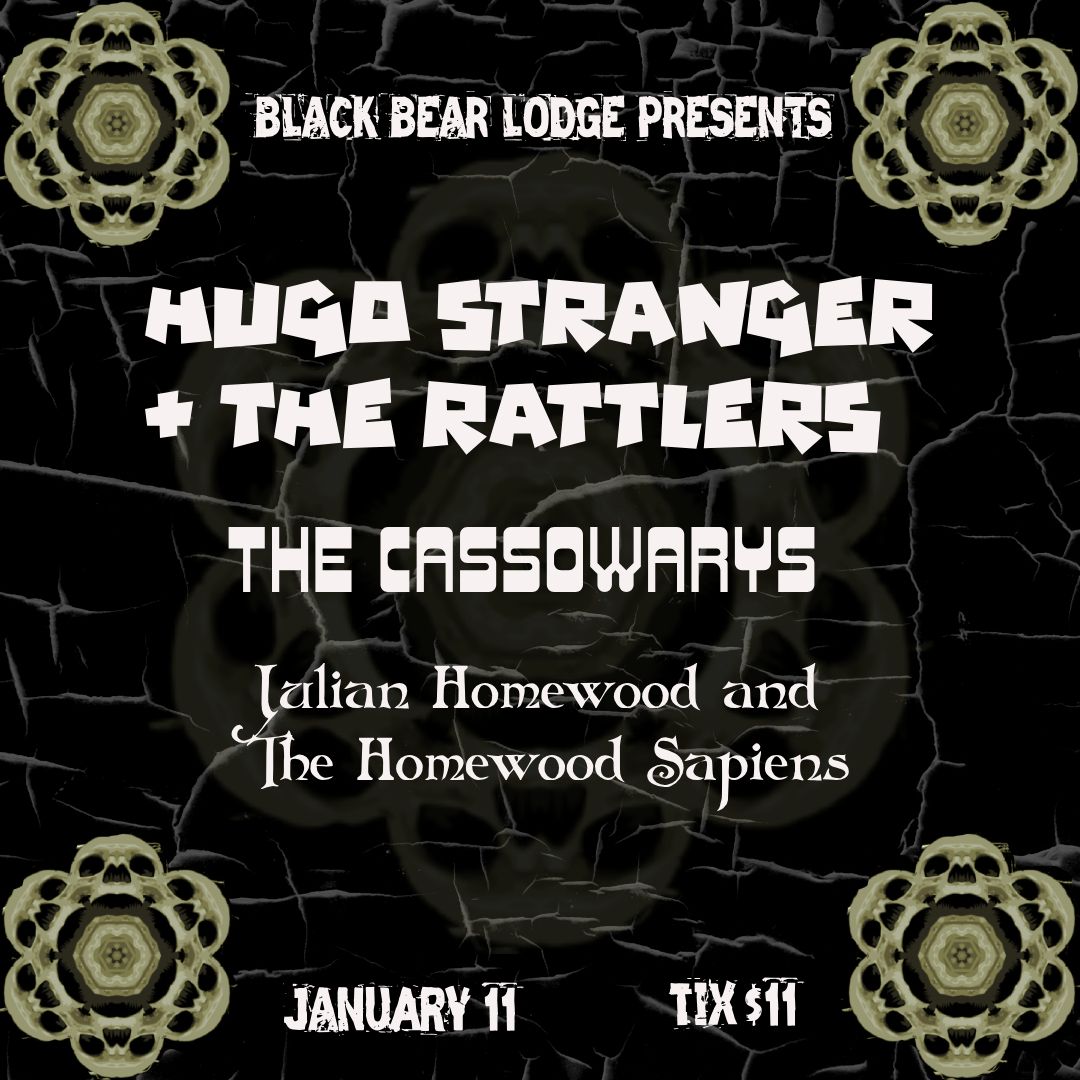 Hugo Stranger, Cassowarys & Julian Homewood at Black Bear Lodge