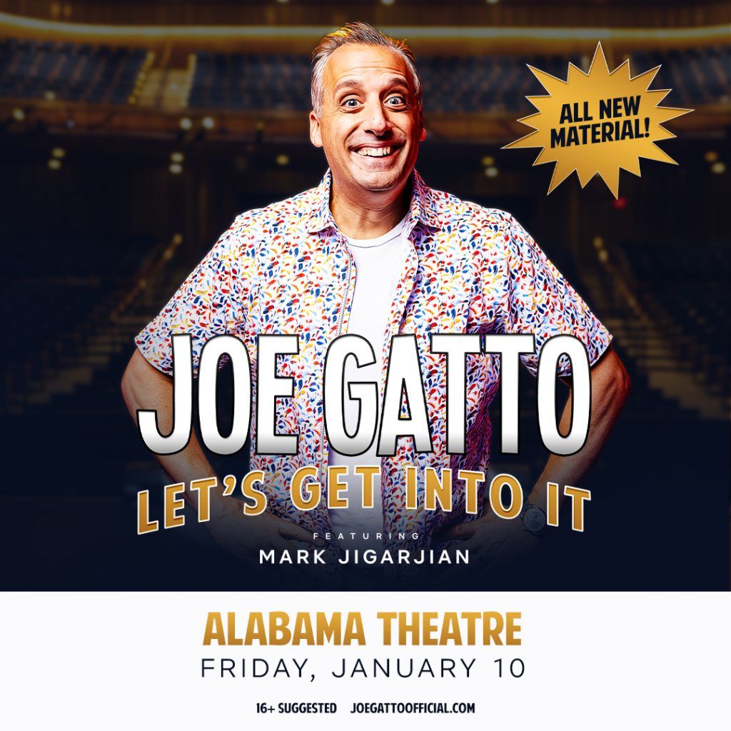 Joe Gatto at Alabama Theatre Birmingham