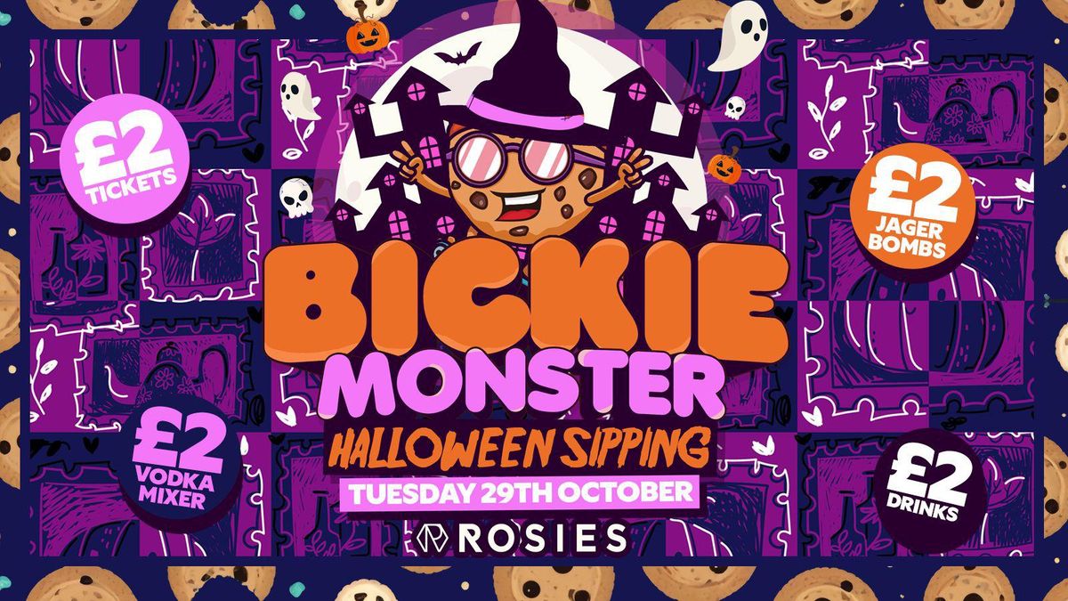 BICKIE TUESDAY 29-10-24\ufeff  \ud83e\udd16HALLOWEEN - THE MONSTER MASH UP - ROSIES 