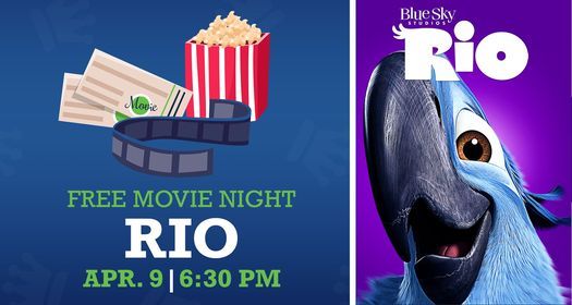 Free Movie Night Rio Leman Academy Of Excellence Chandler Heights 9 April 21