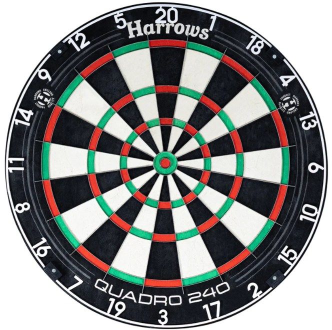 Buzz Darts Quadro Board Pairs Knockout