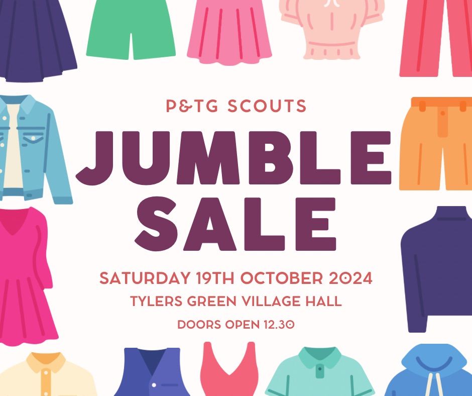 P&TG Scouts Annual Jumble Sale