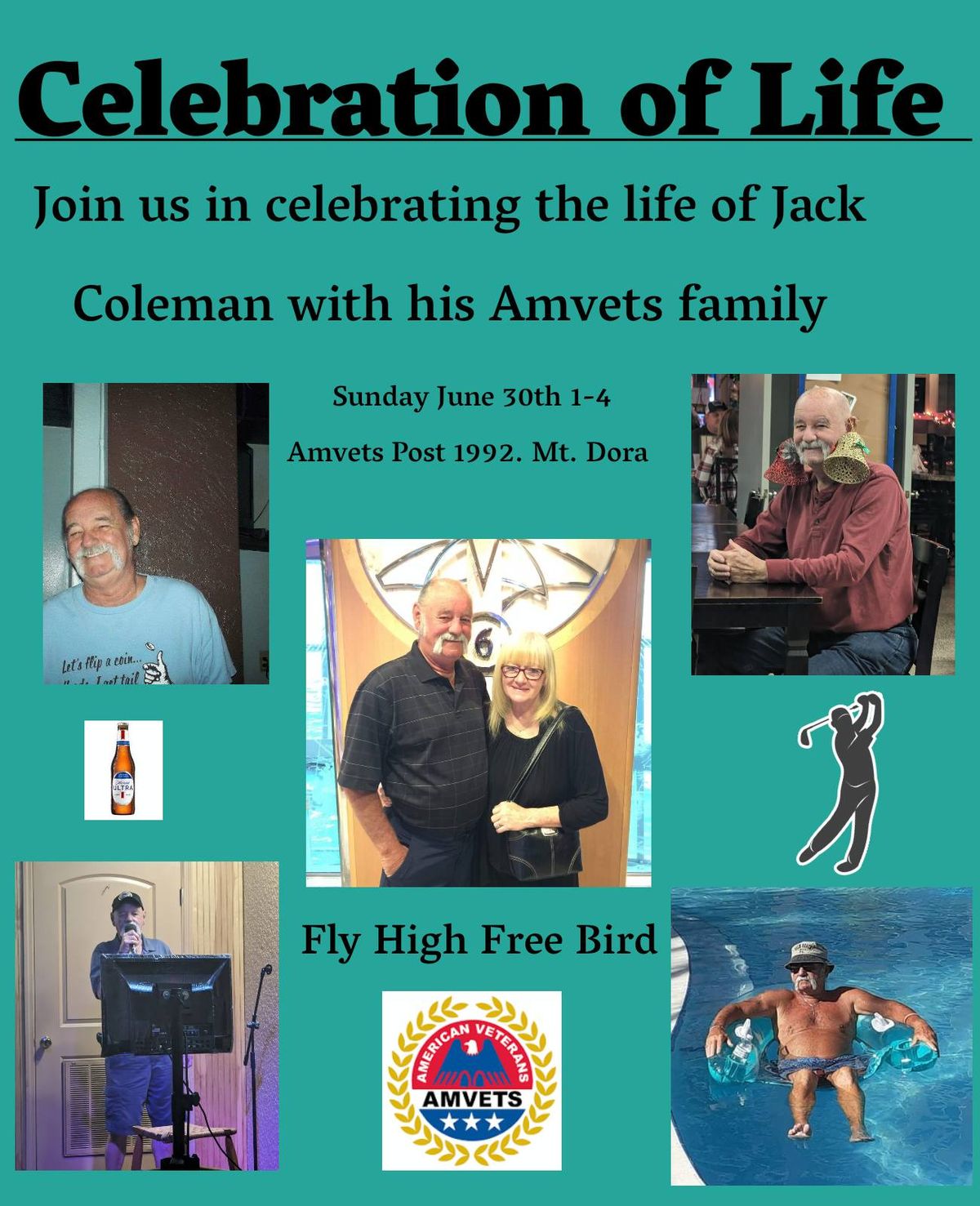 Celebration of Life for Mr. Jack Coleman