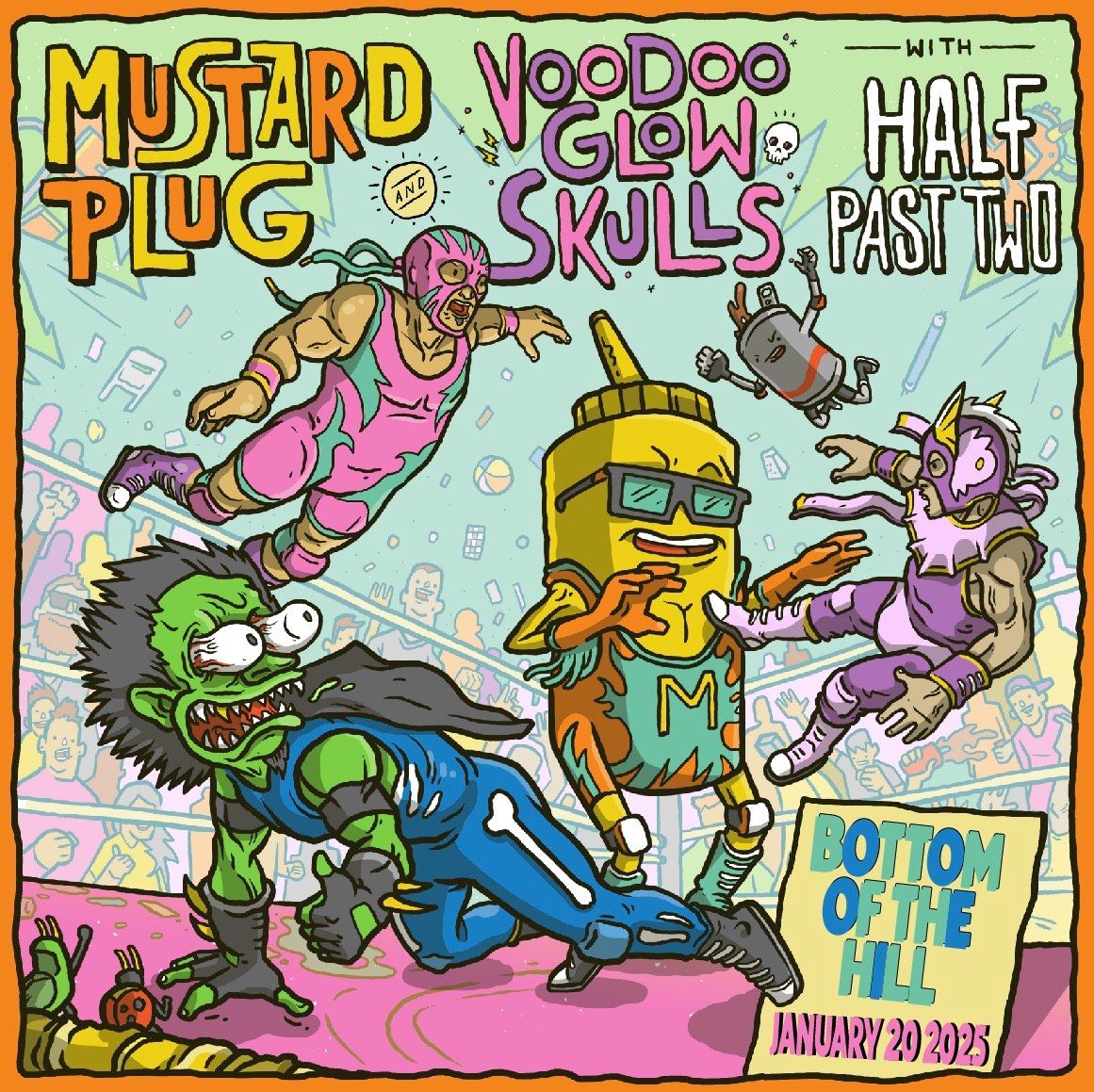 Voodoo Glow Skulls [co-headlining] ~ Mustard Plug [co-headlining]~ Half Past Two